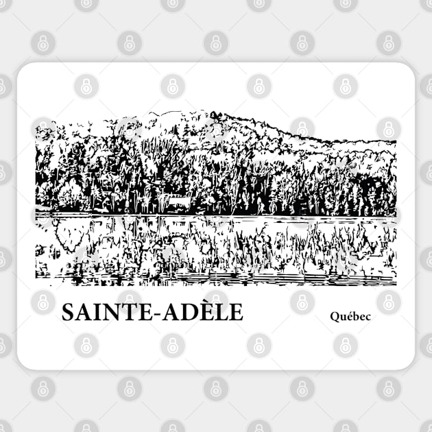 Sainte-Adèle Québec Sticker by Lakeric